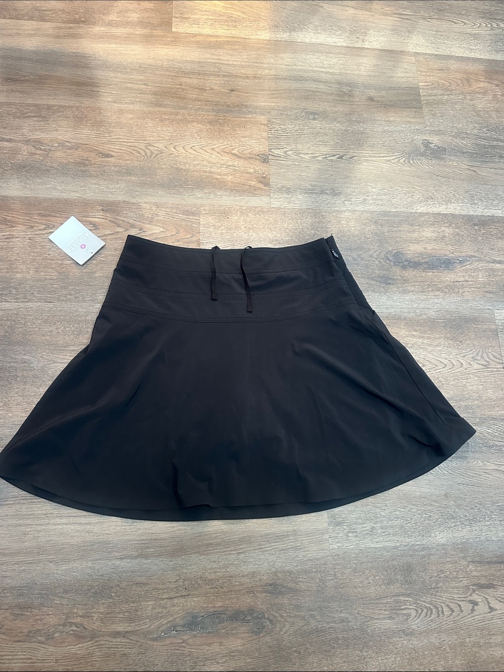 Athleta Black A-Line Athletic Skirt
